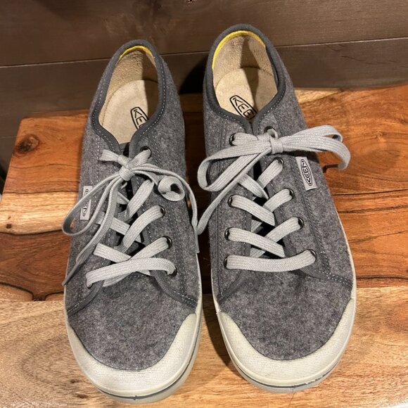 KEEN Wool Felt Elsa Lite Low Top Sneaker Shoe Sz 10 - Picture 2 of 10